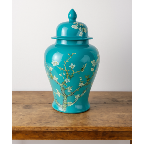 Ceramic Vase - Vincent van Gogh Almond blossom (35cm)