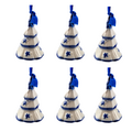 Delftblue ornament christmas tree - 8cm