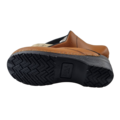 DINA Medical clogs with PU sole - Work Clogs with PU sole - Cognac with black sole