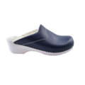 DINA Medische klompen met PU zool - Navy Blue