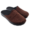 DINA slippers Men Brown corduroy - size 41 to 46