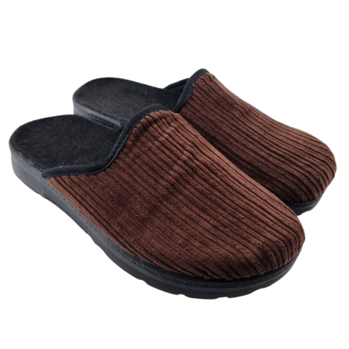 DINA Instappers heren bruin corduroy - maat 41 t/m 46