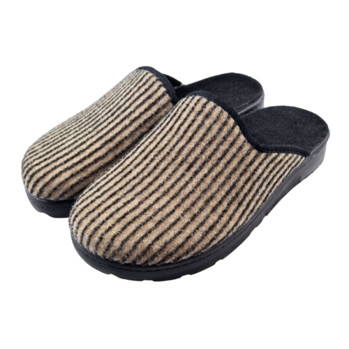 DINA slippers Men beige corduroy - size 41 to 46