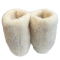 DINA slippers wool 100% natural off-white
