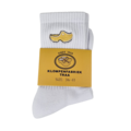 Socks white - woodenshoe embroidery - Traa Merch