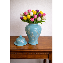 Ceramic Vase - Vincent van Gogh Almond blossom (35cm)