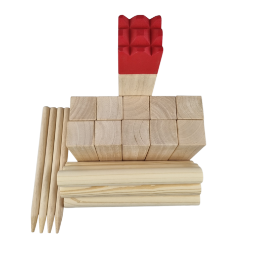 Kubb Game - in easy shoulderbag