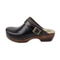 Leon Footwear LEON men's clog in sizes 41 to 47 - brown