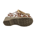 DINA Medische klompen - beige koeienprint met beige zool - Dina