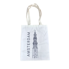 Canvas bag westerkerk Amsterdam