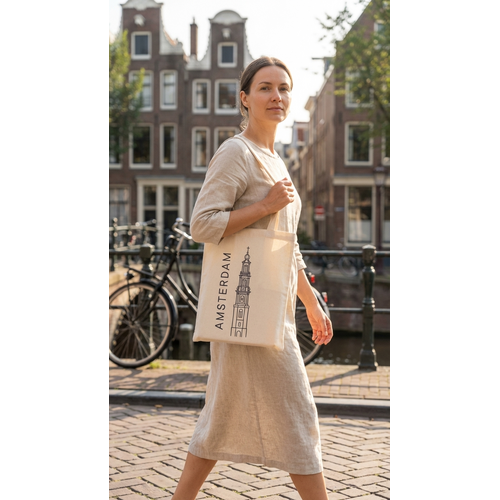 Canvas bag westerkerk Amsterdam