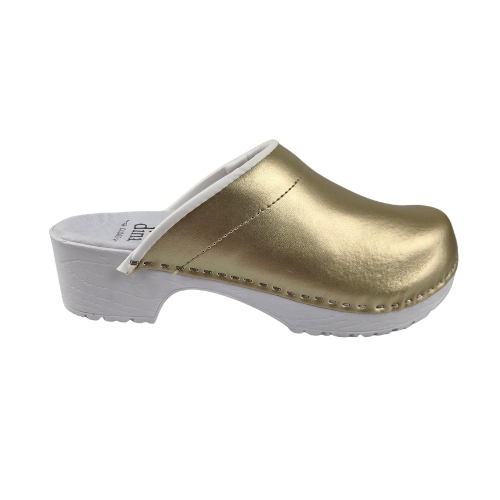 DINA Dina GoldCare - Golden leather top and PU Sole