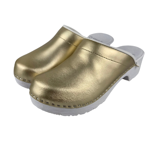 DINA Dina GoldCare - Golden leather top and PU Sole