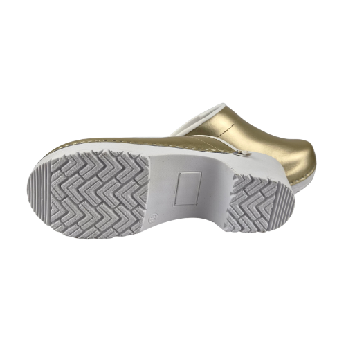 DINA Dina GoldCare - Golden leather top and PU Sole