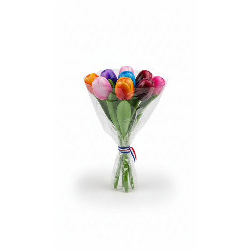 Tulip Vase 15cm Holland/Amsterdam (with or without tulip bundle)