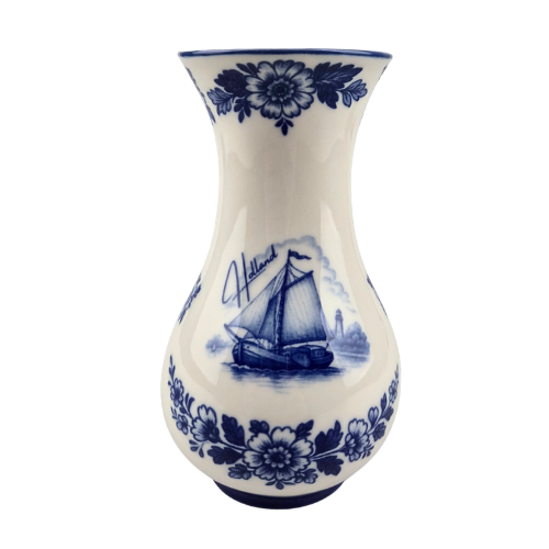 Tulip Vase Delftblue + 9 tulips (choose your colors) - Copy