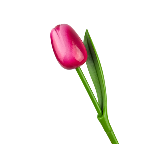 Tulp op steel 33cm - Kies uit 8 kleuren