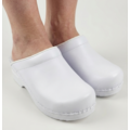 DINA Medical clogs with PU sole - White