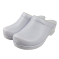 DINA Medical clogs with PU sole - White