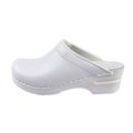 DINA Medical clogs with PU sole - White