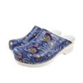 DINA Medical clogs with PU sole - Starry Night  white