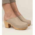 DINA DINA heels - hard leather - beige