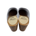 DINA DINA heels - hard leather - beige