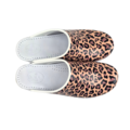 DINA Medische klompen met PU zool - Leopard skin