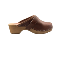 Zweedse klompen- Klassiek Bruin unisex