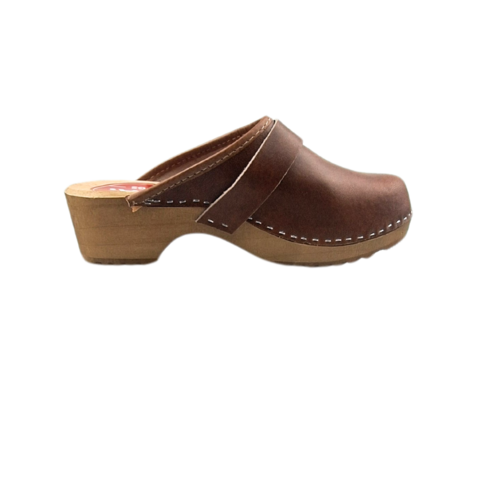 DINA Swedish clogs classic Brown unisex