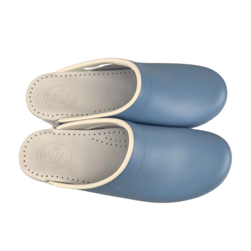DINA Medical clogs with PU sole - Blue