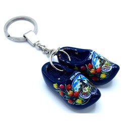 Klompsleutelhanger 2 klompjes (alle kleuren op één pagina)