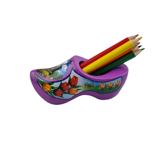 Pencil clog - all colors on one page