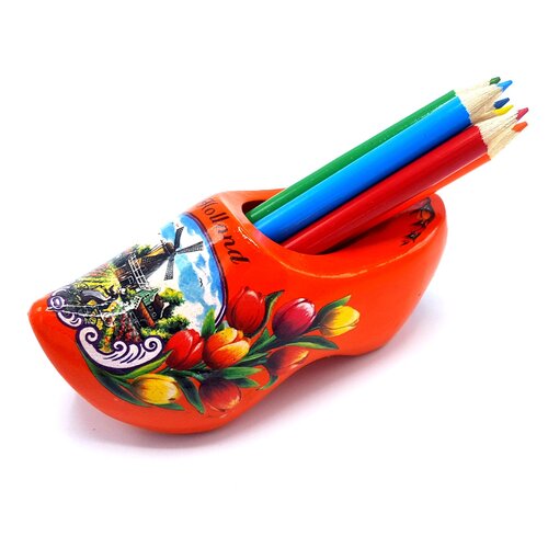 Potloodklompje - alle kleuren op één pagina