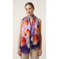 Irene Tulip scarfs Tulip scarf/shawl Purple 170*70cm