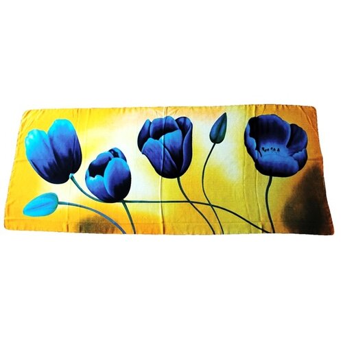 Irene Tulip scarfs Tulip scarf/shawl Orange 170*70cm