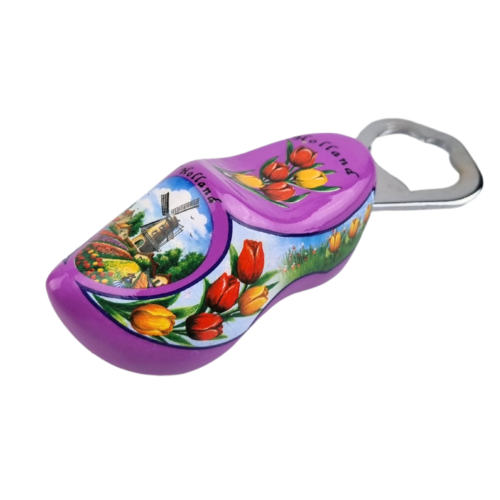 Klomp flesopener - alle kleuren op één pagina