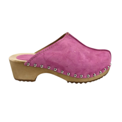 Dina Lykke Clog - suede edition - Pink