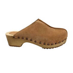 Dina Lykke Clog - suede edition - Beige