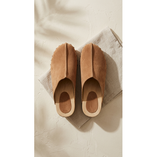 DINA Dina Lykke Clog - suede edition - Beige