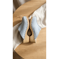 DINA Dina Lykke Clog - suede edition - Mint blue