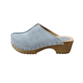 DINA Dina Lykke Clog - suede edition - Mint blue