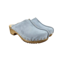 DINA Dina Lykke Clog - suede edition - Mint blue