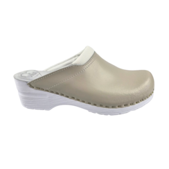 Medical clogs with PU sole - Beige