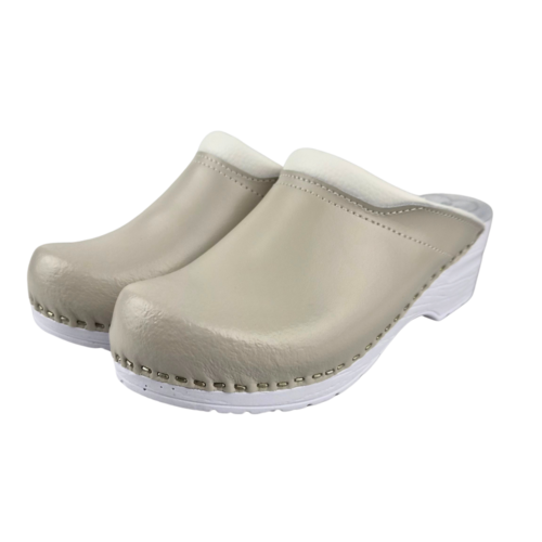 DINA Medical clogs with PU sole - Beige