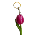 Tulp Sleutelhanger - bestel hier per kleur (6 totaal) tekst: Holland