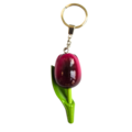 Tulp Sleutelhanger - bestel hier per kleur (6 totaal) tekst: Holland