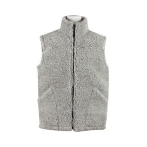 DINA Bodywarmer 100%  scheerwol Licht Grijs maat S t/m XXXL