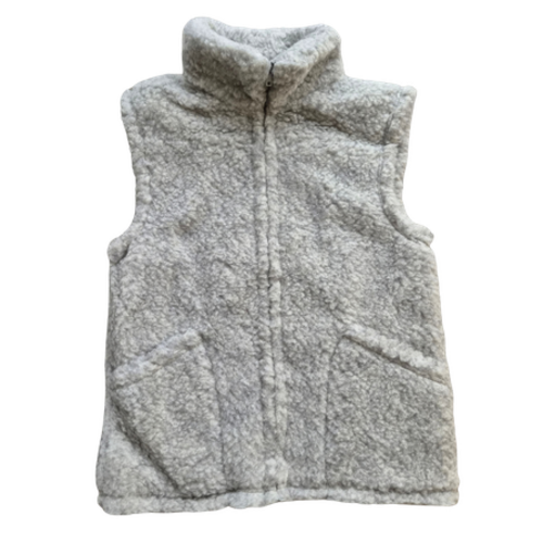 DINA Bodywarmer 100% wool Light grey size S - XXXL