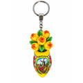 Woodenshoe keyhanger + tulips - all colors on one page